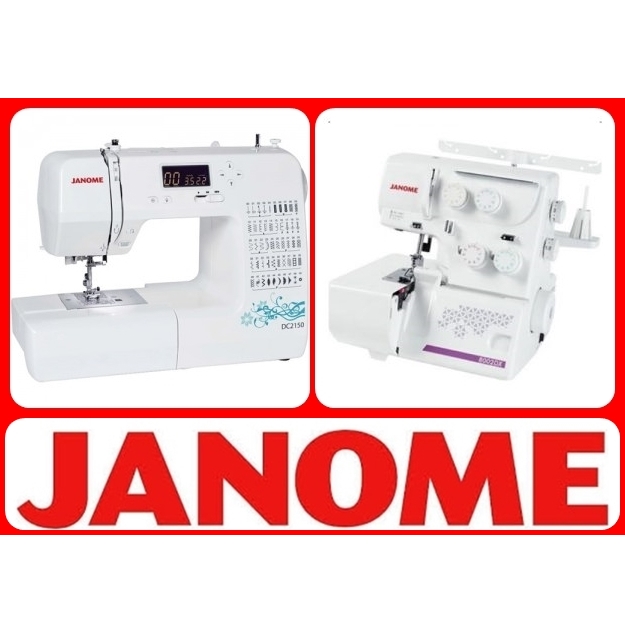 Janome DC2150 and 8002DX Combo