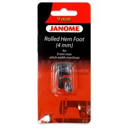 Janome rolled Hem Foot (4mm) for 9mm Models