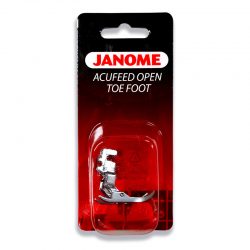 Janome Open Toe Acufeed Foot (7mm)
