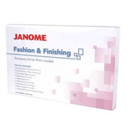 Janome 9mm Fashion & Finishing Kit