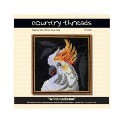 Country Threads Tapestry Kit- White Cockatoo