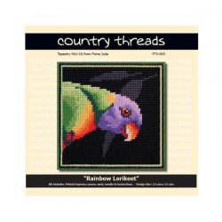 Country Threads Tapestry Kit- Rainbow Lorikeet