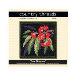 Country Threads Tapestry Kit- Gum Blossoms