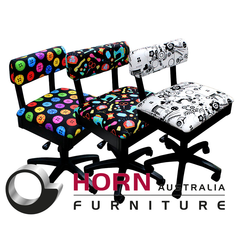 Horn Gaslift Sewing Chair