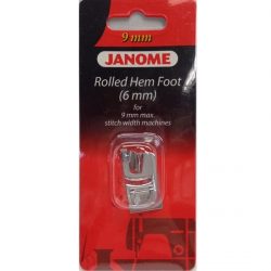 Janome 6mm Rolled Hem Foot (for 9mm Models)