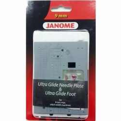 Janome Ultra Glide Needle Plate and Foot Set