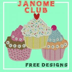 Janome Club - Cupcakes