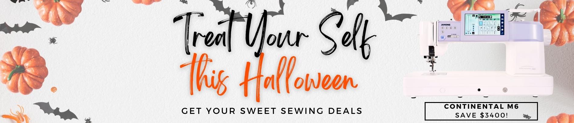 Janome Halloween Sale Now on at Janome Sewing Centre