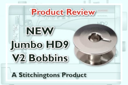 Janome Jumbo Bobbins HD9 V2 – Threads of Time