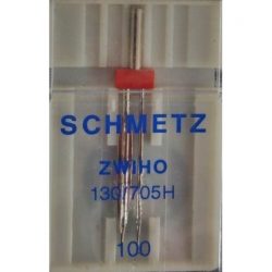 Schmetz Zwiho Hemstitch Twin Needle