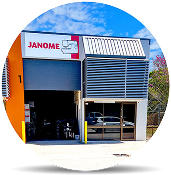 Janome Stafford Warehouse